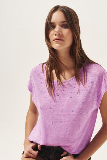 

Playera Rapsodia Bolodenca Shiny Talla: XS y color: lila