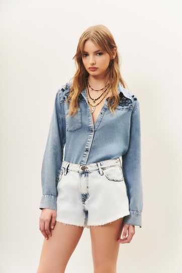 

Short Rapsodia Summer Bleach Denim Talla: XL y color: celeste