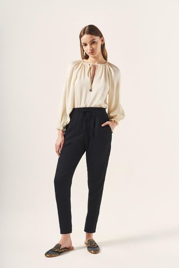 

PANTALÓN RAPSODIA PORTER SUM D Talla: XS y color: negro