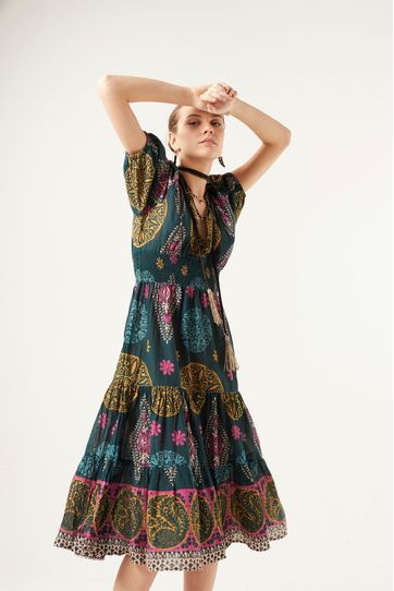 

Vestido Rapsodia Anne Floral Talla: L y color: multicolor