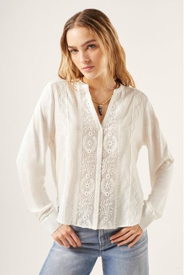 

Camisa Rapsodia Amalita Lucy Talla: XS y color: blanco