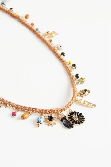 

Collar Rapsodia Carnival Rev Talla: U y color: crudo