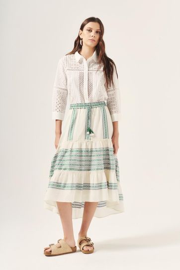 

Falda Rapsodia Jacquard Talla: XS y color: verde