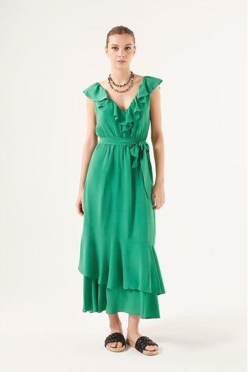 

Vestido Rapsodia Gitan Talla: XS y color: verde