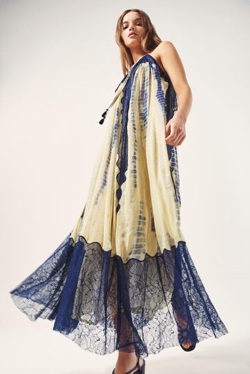 

Vestido Rapsodia Divi Batik Talla: L y color: azul