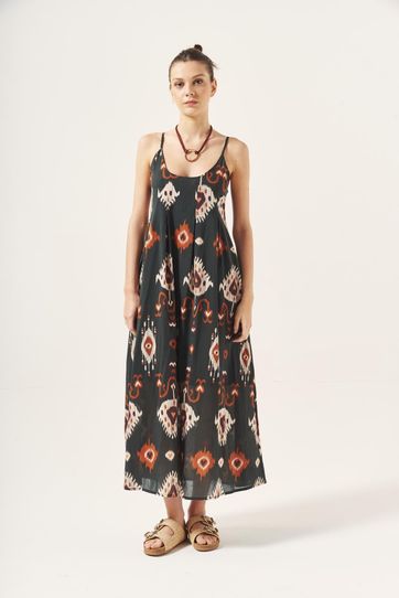 

Vestido Rapsodia Bow Ikat Talla: XS y color: negro