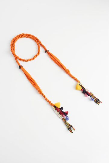 

Collar Rapsodia Ganesha Talla: U y color: naranja