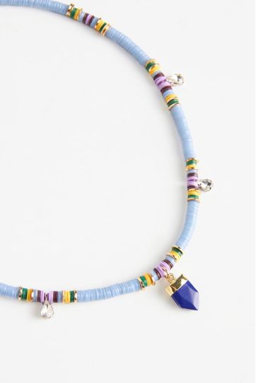 

Collar Rapsodia Ava Talla: U y color: celeste