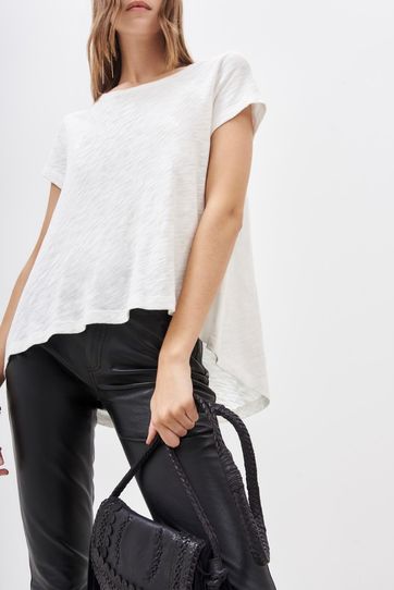 

Playera Rapsodia New Marin Basic Talla: S y color: blanco