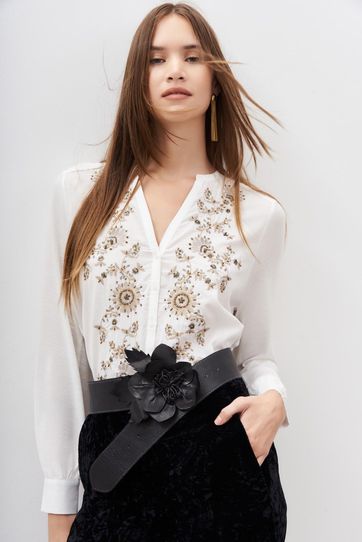 

Camisa Rapsodia Amalia Berna Talla: XS y color: blanco