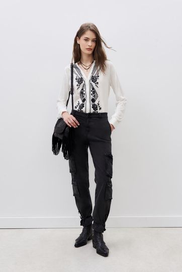 

Camisa Rapsodia Amalita Ali Talla: L y color: negro