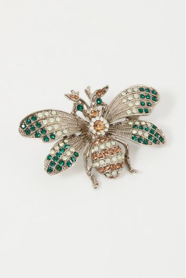 

Broche Rapsodia Bug Strass Talla: U y color: plata