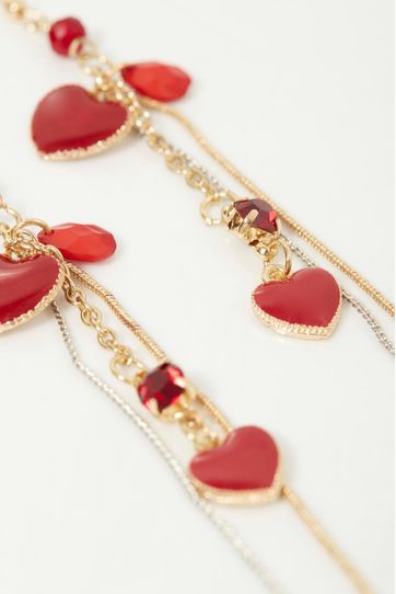 

Aretes Rapsodia Hearty Power Talla: U y color: rojo