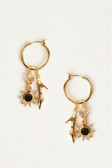 

Aretes Rapsodia Heels Talla: U y color: plata