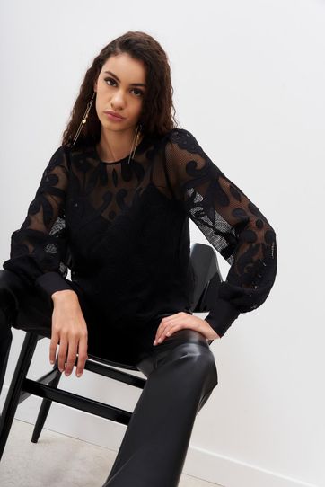 

Camisa Rapsodia Laces Tuli Talla: XS y color: negro