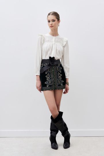

Falda Rapsodia Velvet Ediz Talla: L y color: verde