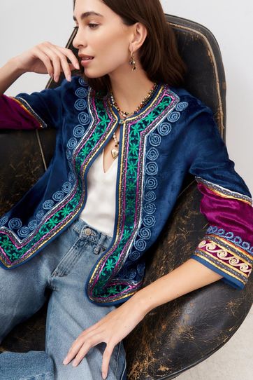 

Saco Rapsodia Turkish Talla: L y color: azul