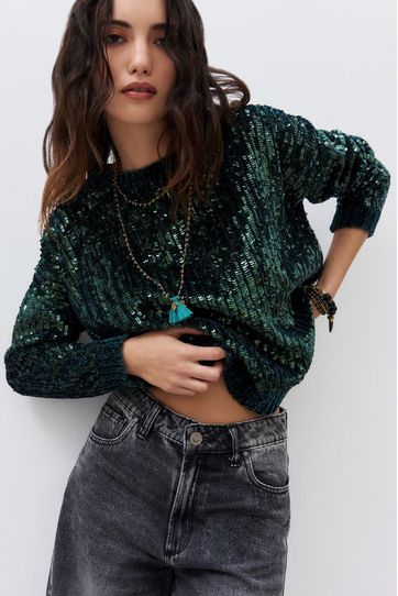 

Sweater Rapsodia Raman Talla: S y color: verde