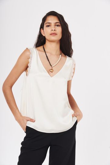 

Top Rapsodia Cayetana D Talla: XS y color: crudo